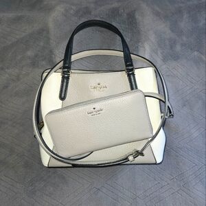 VGUC Kate Spade Jackson Medium Triple Compartment Satchel & Wallet